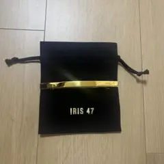 【新品】IRIS 47のゴールドヘアクリップ