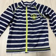 ストライプ柄ラッシュガード 95cm