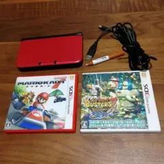 ニンテンドー3DS LL レッド マリオカート7 妖怪ウォッチバスターズ2