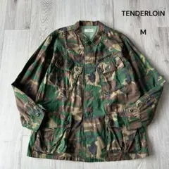 TENDERLOIN 迷彩ファー付きジャケット X-Small org.jpg