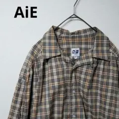 【送料無料】AiE PAINTER SHIRTS オーバーサイズ　チェックシャツ