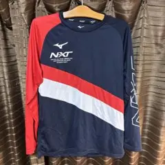 Mizuno NXT XL ネイビー/レッド スポーツシャツ