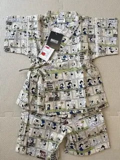 【新品】甚平　90cm BREEZE スヌーピー