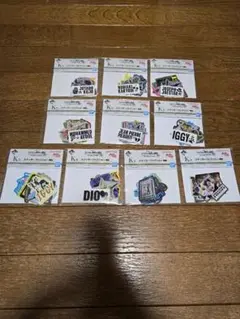 【10種類コンプ】一番くじ ジョジョの奇妙な冒険 K賞 ステッカーコレクション