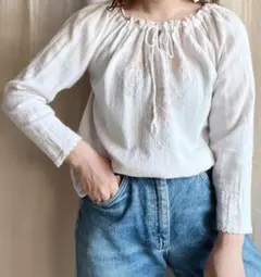 vintage 刺繍 チュニック