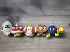 スーパーマリオ ぬいぐるみセット 約15cm