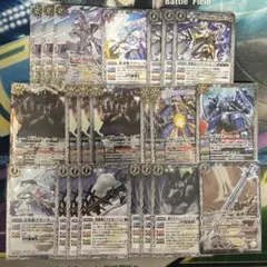 バトスピ　機巧白コンデッキパーツ