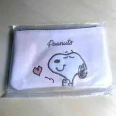 Peanuts スヌーピーポーチ 【新品・ピンク】