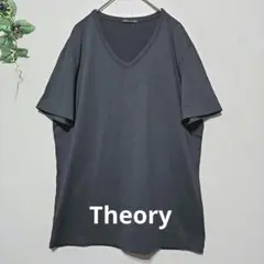 【Theory】セオリー ブラック Vネック Tシャツ M