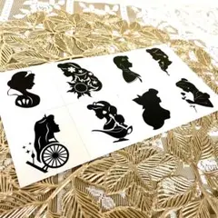ミールヘーデン用　プリンセス　イラストカード8枚