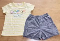 すみっこぐらし　パジャマ　130 イエロー