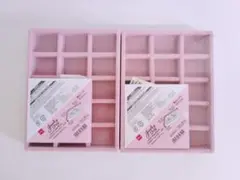 DAISO　ダイソー　アクセサリートレイ　2点セット　ピンク ③