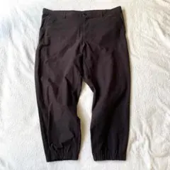 【ユニクロ】イージージョガーパンツ ウエスト紐 裾ゴム 綿混 大きいサイズ3XL