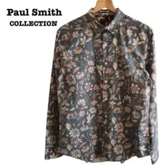 《新品未使用》PaulSmith COLLECTION 花柄 長袖シャツ L