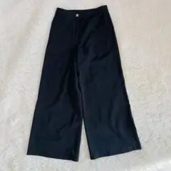 24ss セオリー CARGO WIDE PNT J CRISP TWILL 黒