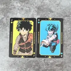 ‼️お盆セール‼️ 僕のヒーローアカデミア 箔入りトランプ 緑谷出久