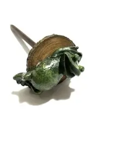 カエルのかんざし