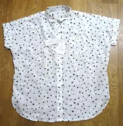 新品タグ付き　S　BACK NUMBER ・ボタンシャツ　半袖ボイルシャツ