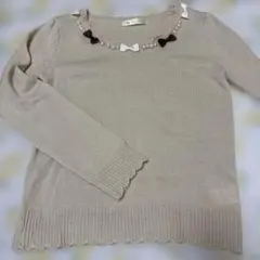 Ank Rouge リボン 長袖 Mサイズ
