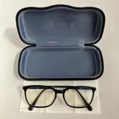 GUCCI　メガネ　GG0548O 001　ブラック　度入りレンズ
