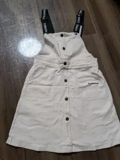 CONVERSE アイボリーオーバーオール150cm