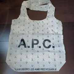 A.P.C. リサイクルエコバッグ ドット柄