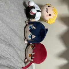 アニメキャラクター ぬいぐるみ 3体セット