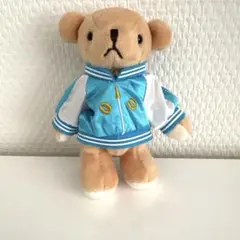 タリーズ　干支ベア　くま 辰　スカジャン　ブルー