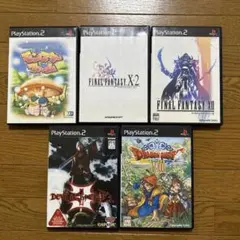 PS2 ゲームソフト 5本セット