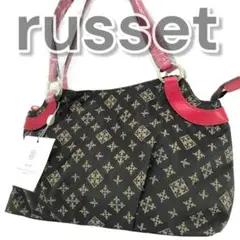 未使用 タグ付き russet ラシット トートバッグ