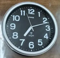 壁掛け電波時計 ノア精密 W-741 稼動品