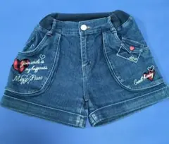 メゾピアノ デニムショートパンツ M