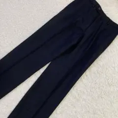 《美品》 TAKEO KIKUCHI ウールパンツ ネイビー L スーツ