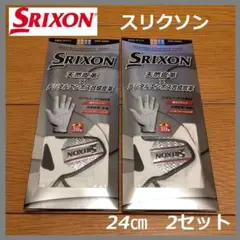 スリクソン ゴルフ グローブ GGG-S003 24センチ2セット