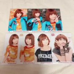 モーニング娘。　亀井絵里　生写真　ライバルサバイバル　7枚セット