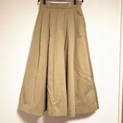 Dickies ディッキーズ ツイル タック フレア スカート ベージュ