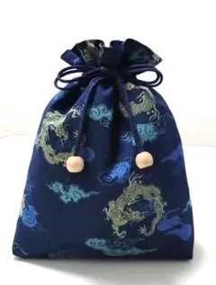 《個性派》ヘラブナ万力入れ 巾着袋 ハンドメイド 小物入れ リールケース