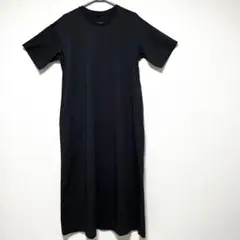 UNIQLO ユニクロ　黒　エアリズムワンピース　Lサイズ