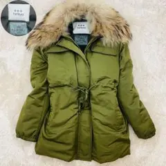 極美品✨ タトラス 最高級 Rライン ボリュームファー モッズコート 匿名配送