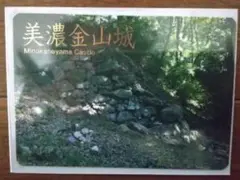 日本続100名城　日本続百名城　城カード　美濃金山城　岐阜県　検　日本100名城