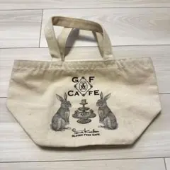 トートバッグ　うさぎ　ウサギ　兎　GF CAFE