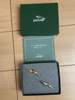 ジャガー カフス 新品未使用です◎創業80周年記念カフスセットです。非売品。