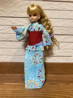 リカちゃん着せ替え着物(浴衣)