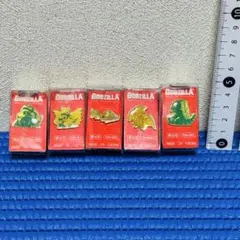 ゴジラ ピンバッジ 5種セット レトロ #