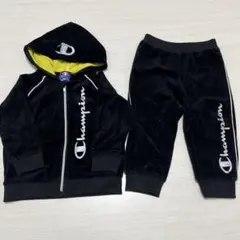 Champion ベルベット フード付きセットアップ