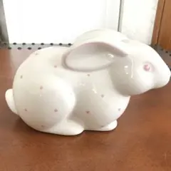 ティファニー うさぎ ウサギ 貯金箱 バニーバンク ピンク ドット 水玉 絶版 2025年最新】ティファニーうさぎの貯金箱の人気アイテム - メルカリ