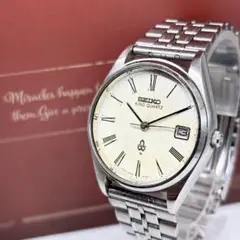 稼働 電池新品 SEIKO セイコー KING QUARTZ キングクォーツ