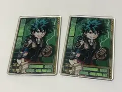僕のヒーローアカデミア ヒロアカ グッズ 緑谷出久 アクリル ２個
