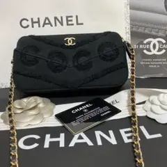 超美品♡激レア★シャネル チェーンウォレットショルダー バッグ デニム 正規品