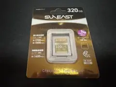SUNEAST CFexpress Type Bカード pSLC 320GB